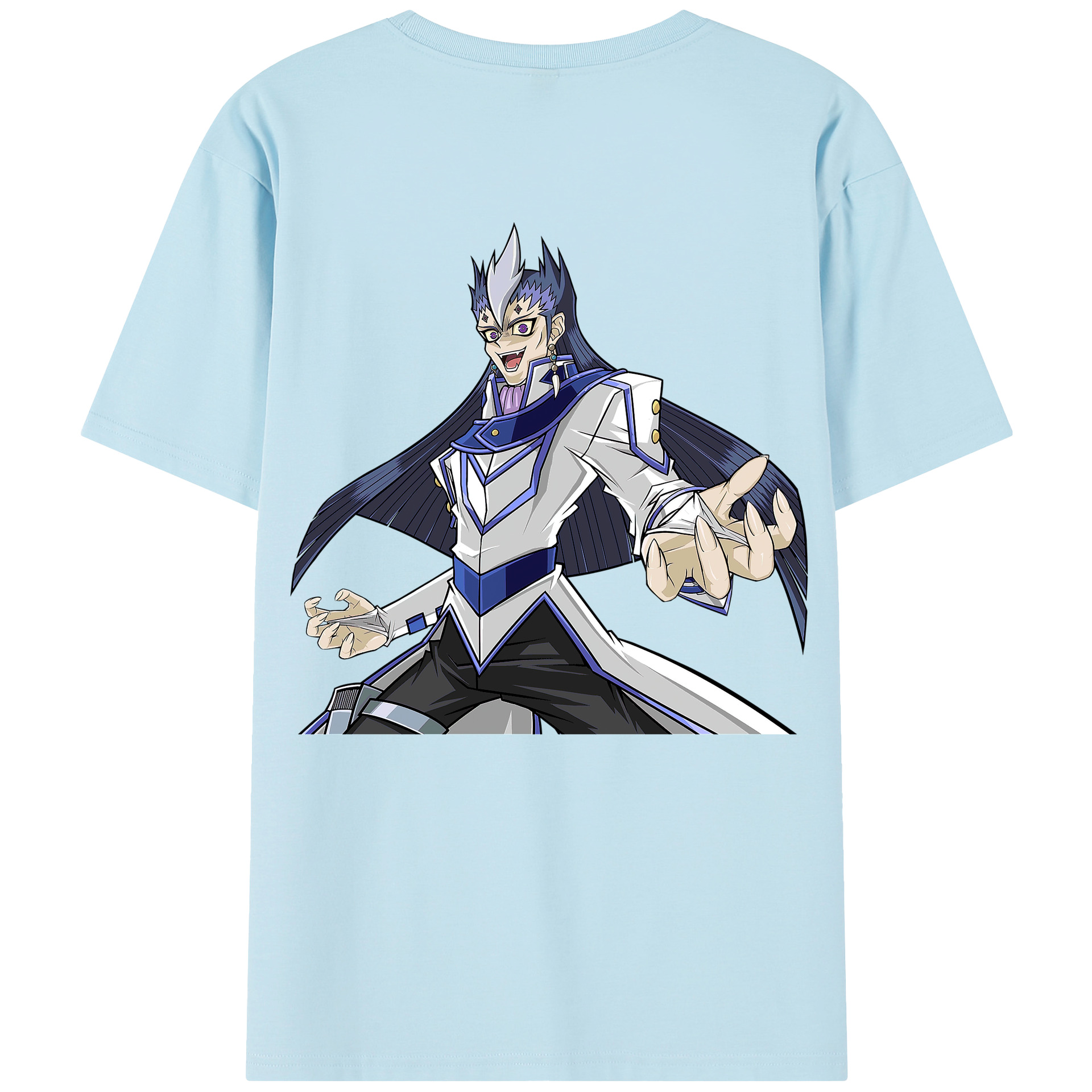 （画像用） 遊☆戯☆王 Yu-Gi-Oh! 綿100％半袖Tシャツ（背面プリント）